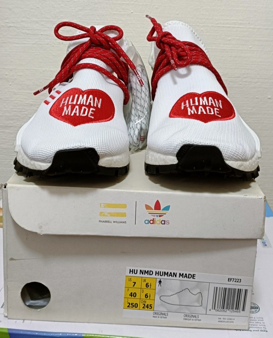 adidas Men's HU NMD Human Made White/Red EF7223