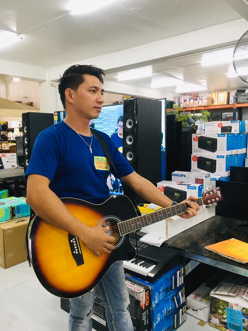 Huxley Acoustic Guitar on Carousell