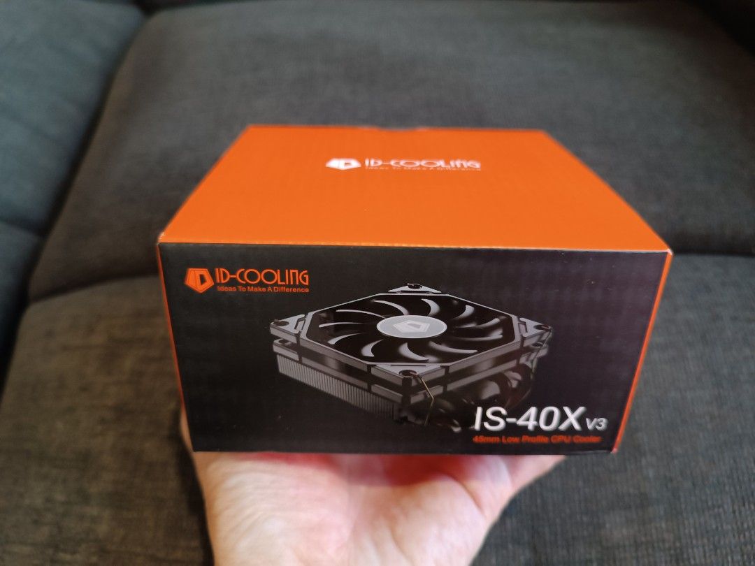 ID-COOLING IS-40X V3 Black Version - Low profile CPU Cooler, Computers ...