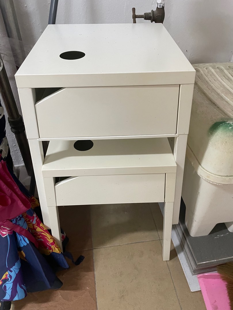 IKEA Bedside Table, Furniture & Home Living, Furniture, Shelves