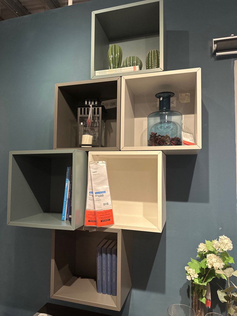 Ikea Eket Bookshelf Wall Decor, Furniture & Home Living, Furniture