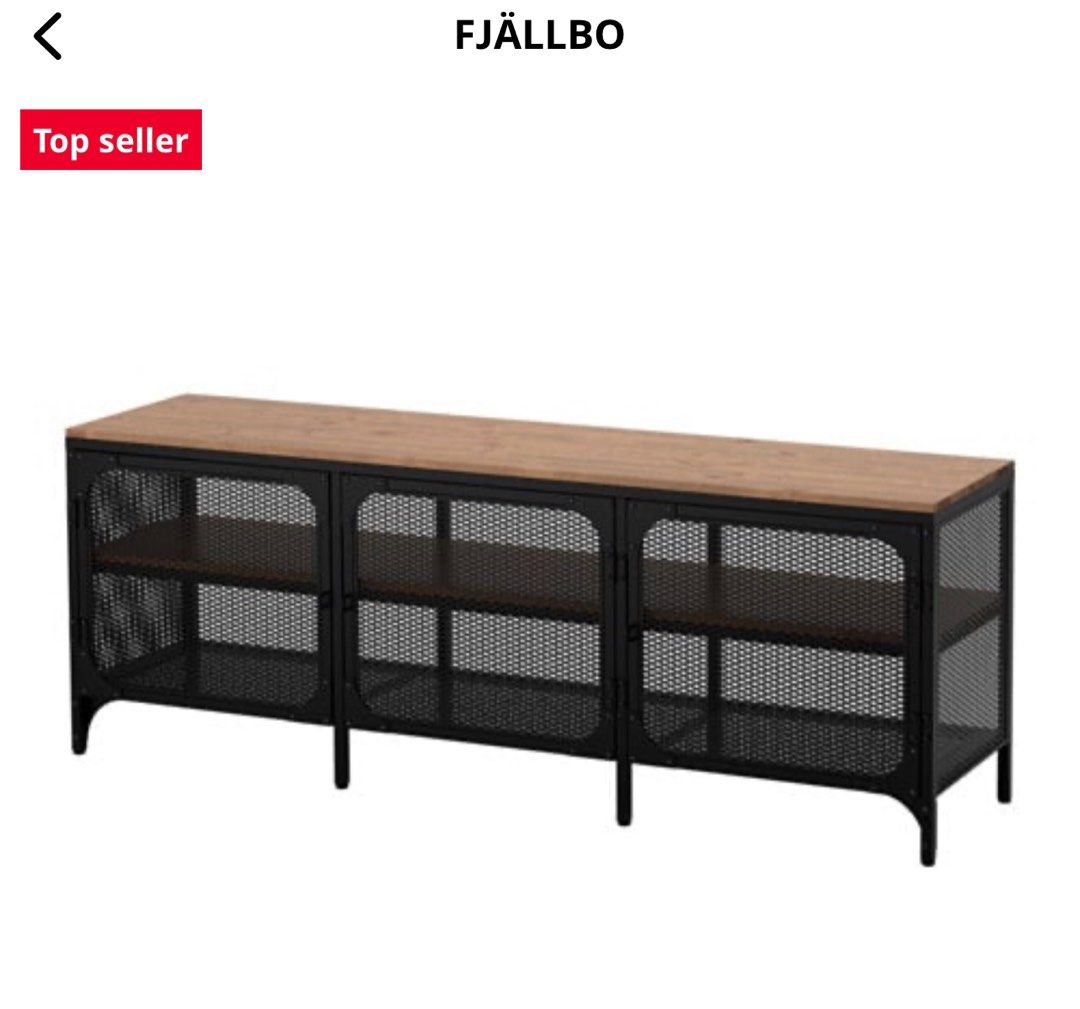Ikea fjallbo top tv unit