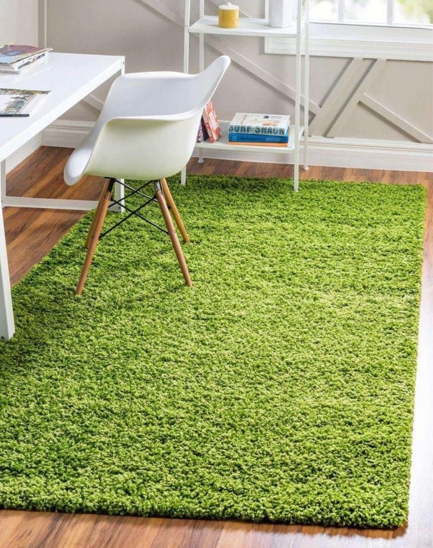 Ikea green rug deals