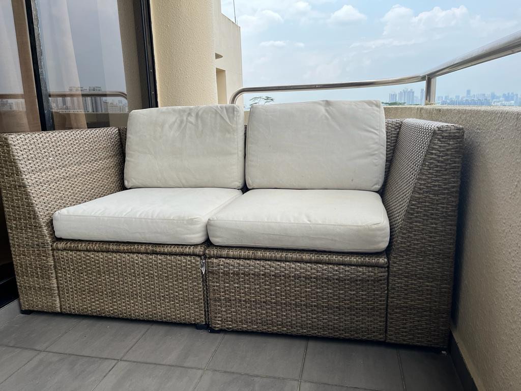 IKEA Solleron Outdoor Sofa, Furniture & Home Living, Outdoor Furniture