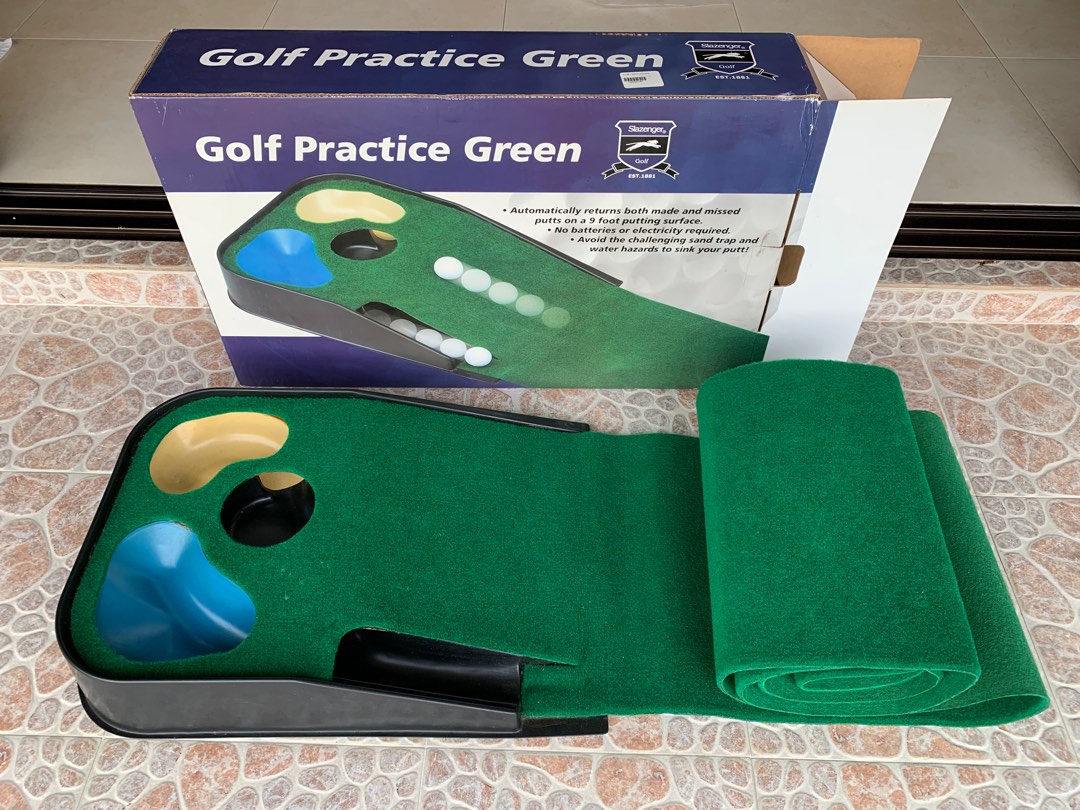 Indoor & Outdoor Golf Putting Mat, Sports Equipment, Sports & Games