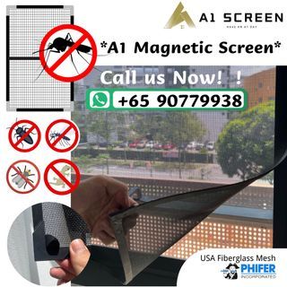 INSECT SCREEN/MOSQUITO MESH/DENGUE PREVENTION/FREE ON-SITE INSPECTION