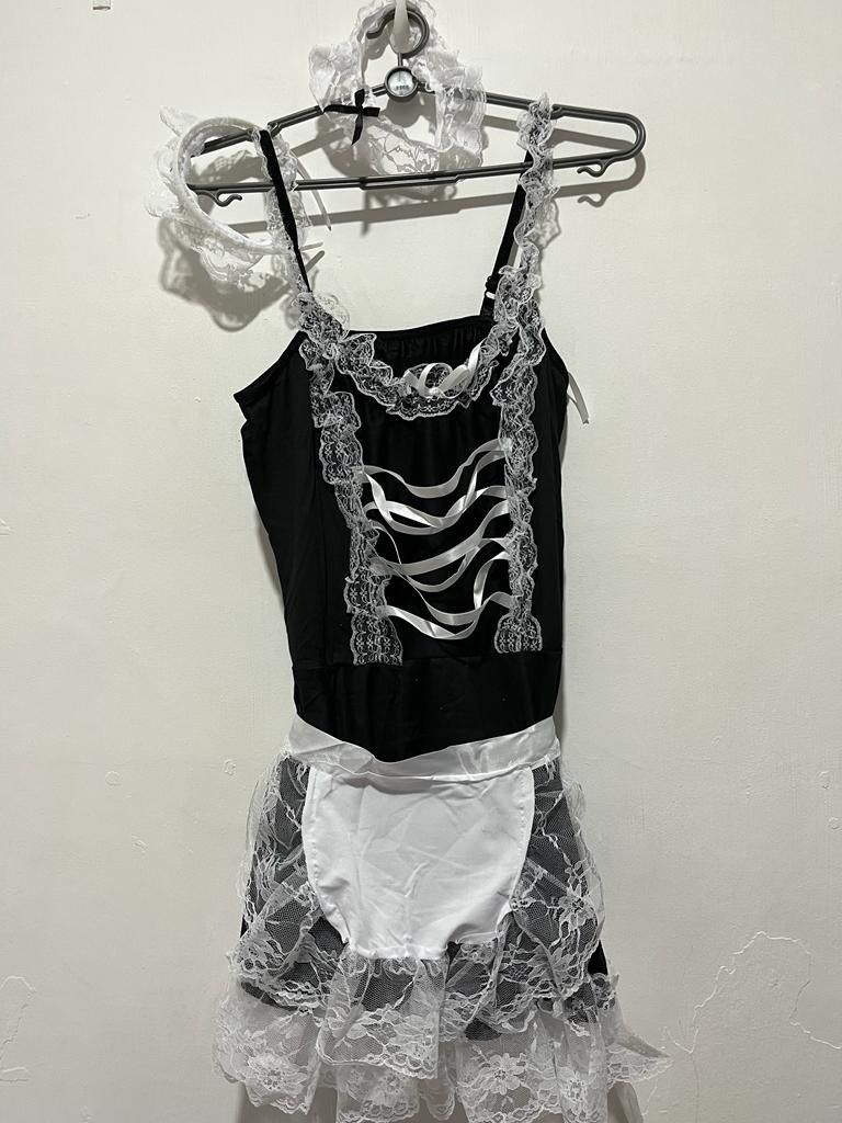 Japanese maid dress Costume Cosplay, Hobbies & Toys, Stationery & Craft ...