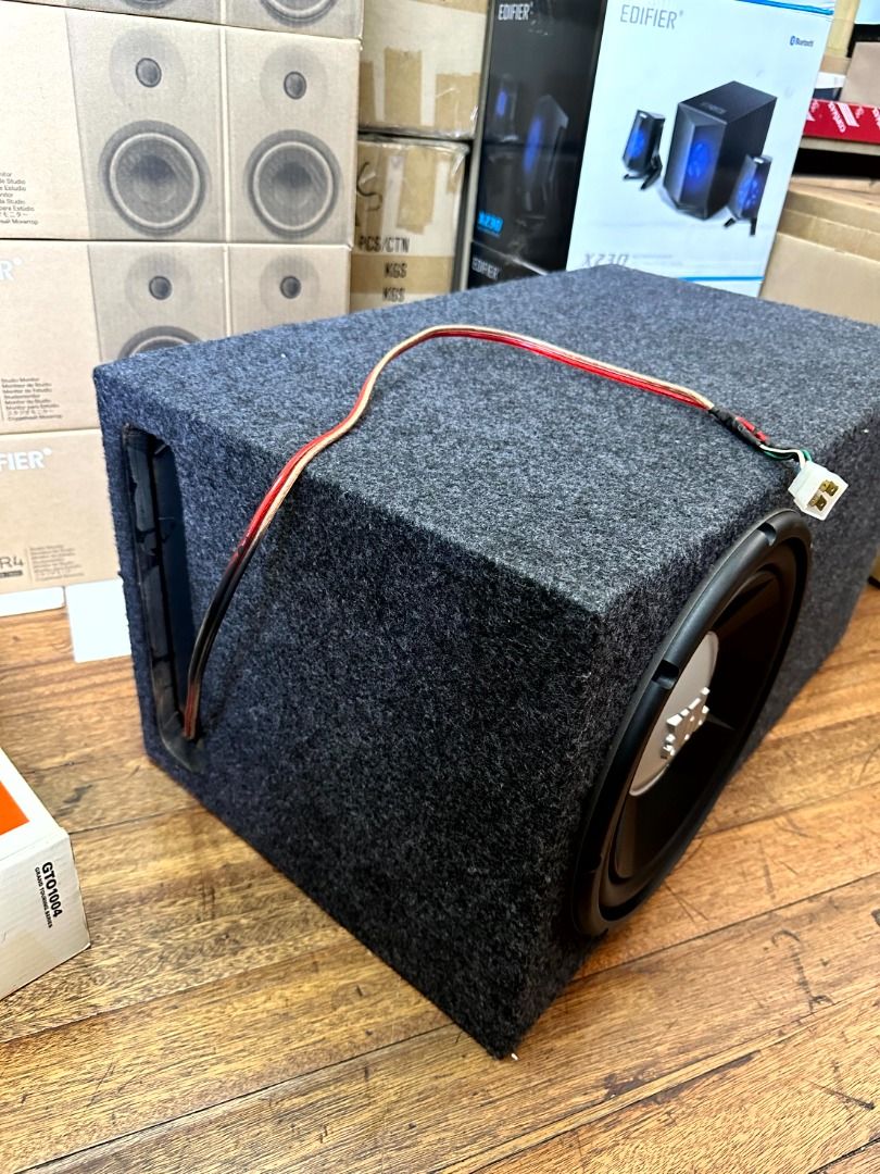 JBL GTO 1004 Amplifier JBL GTO 1202D 12" Subwoofer with Ported box