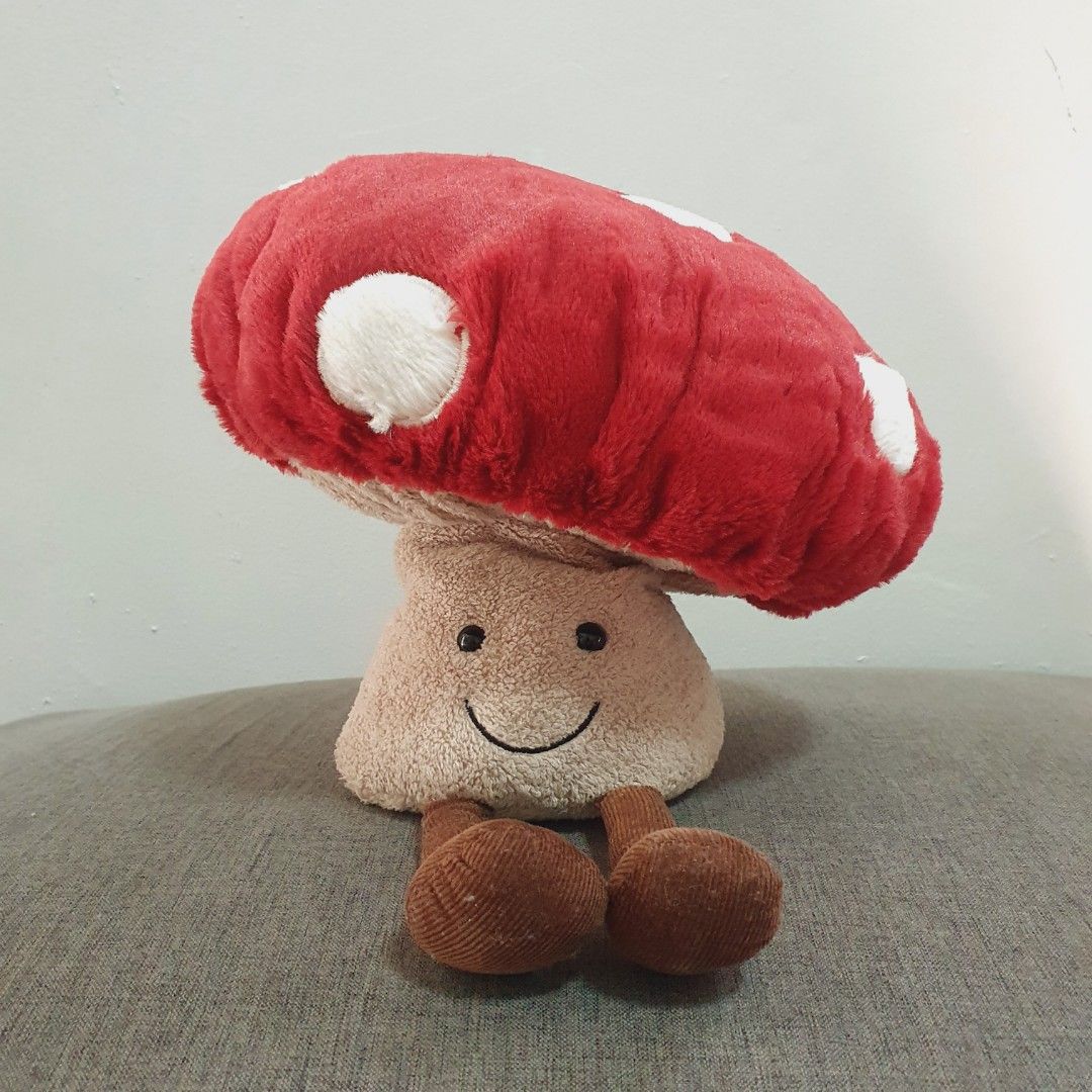 JELLYCAT Amuseable Mushroom, Hobbies & Toys, Toys & Games on Carousell