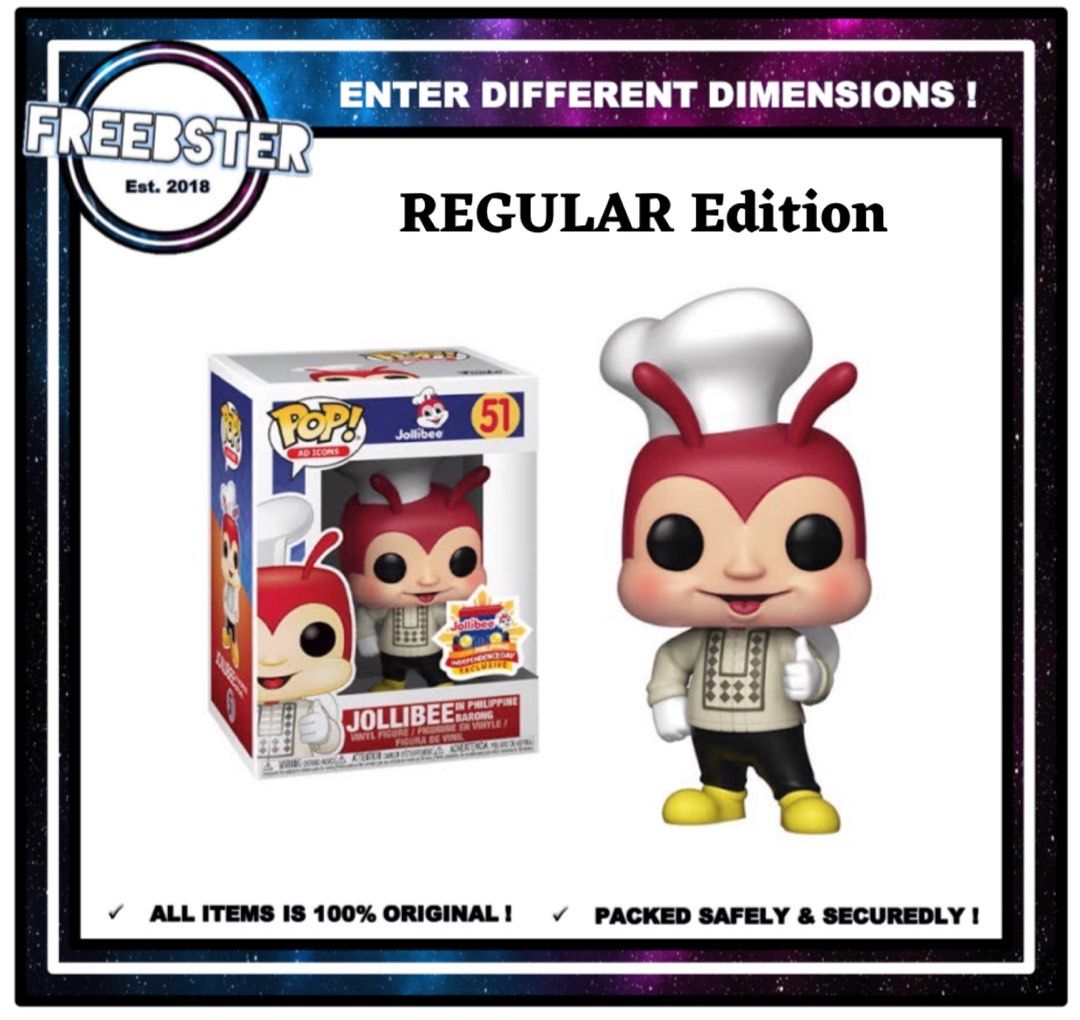 Jollibee Funko Pop Jollibee Barong Funko Pop Jollibee Barong