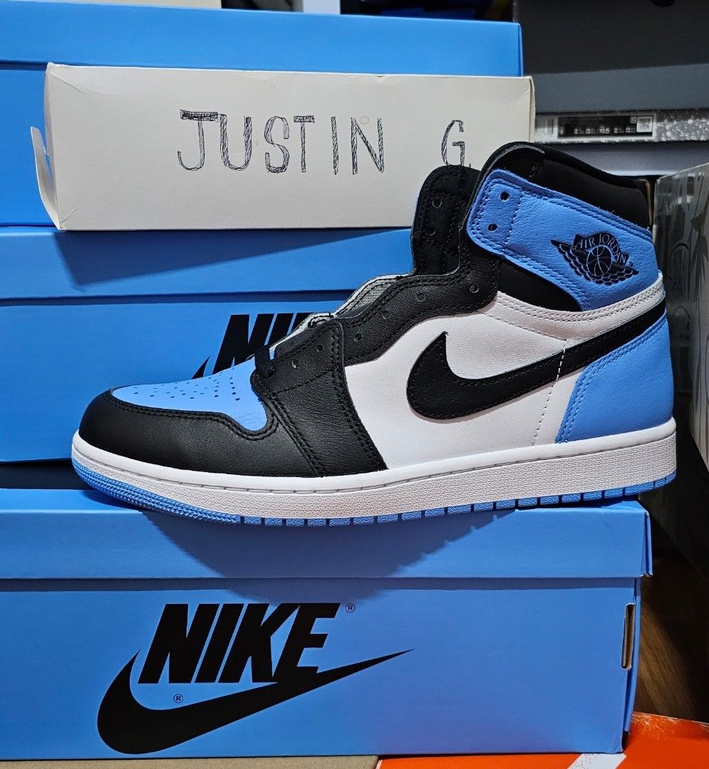 retro 1 high university blue