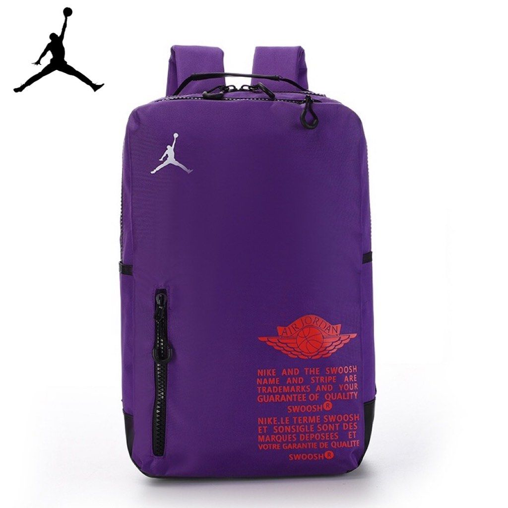 Jordan Fashion Simple Backpack unisex Sports Leisure Bag Junior High School Student Schoolbag Travel BRAND NEW READY STOCKS