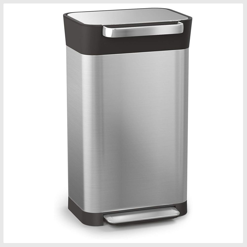Joseph Joseph 30030 Intelligent Waste Titan Trash Can Compactor, 8
