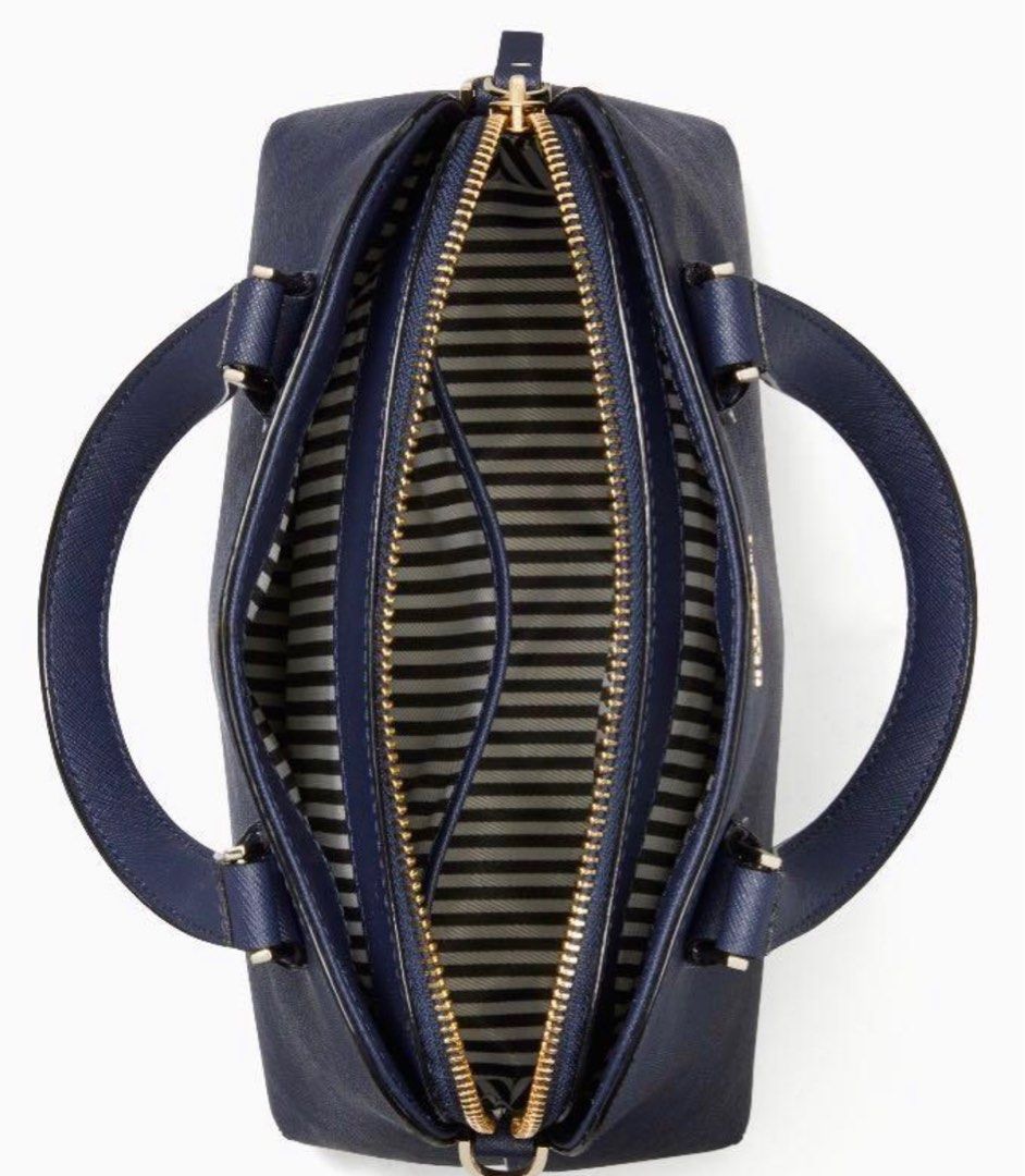 Kate Spade Cameron street lottie satchel bag Navy Dark blue