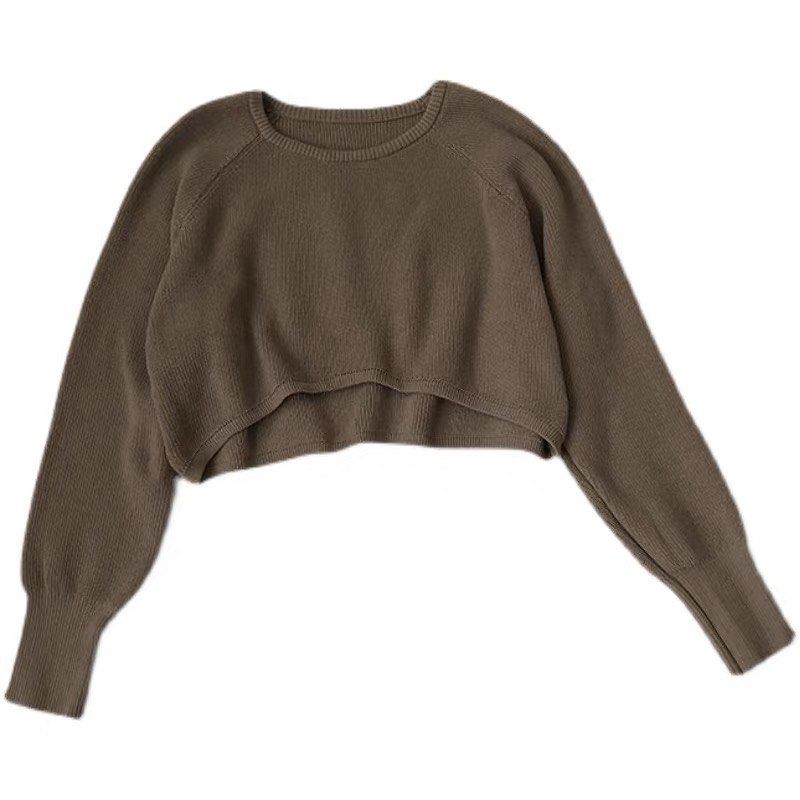 Pullover store crop sweater