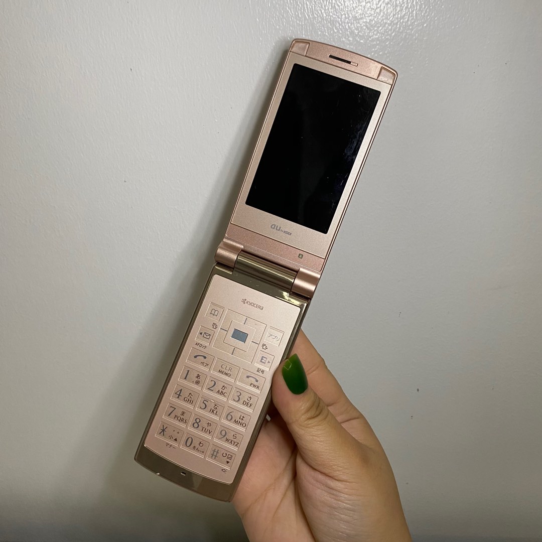 Kyocera K006 Japanese flip phone aesthetic with free flip phone, Mobile  Phones & Gadgets, Mobile Phones, Early Generation Mobile Phones on Carousell