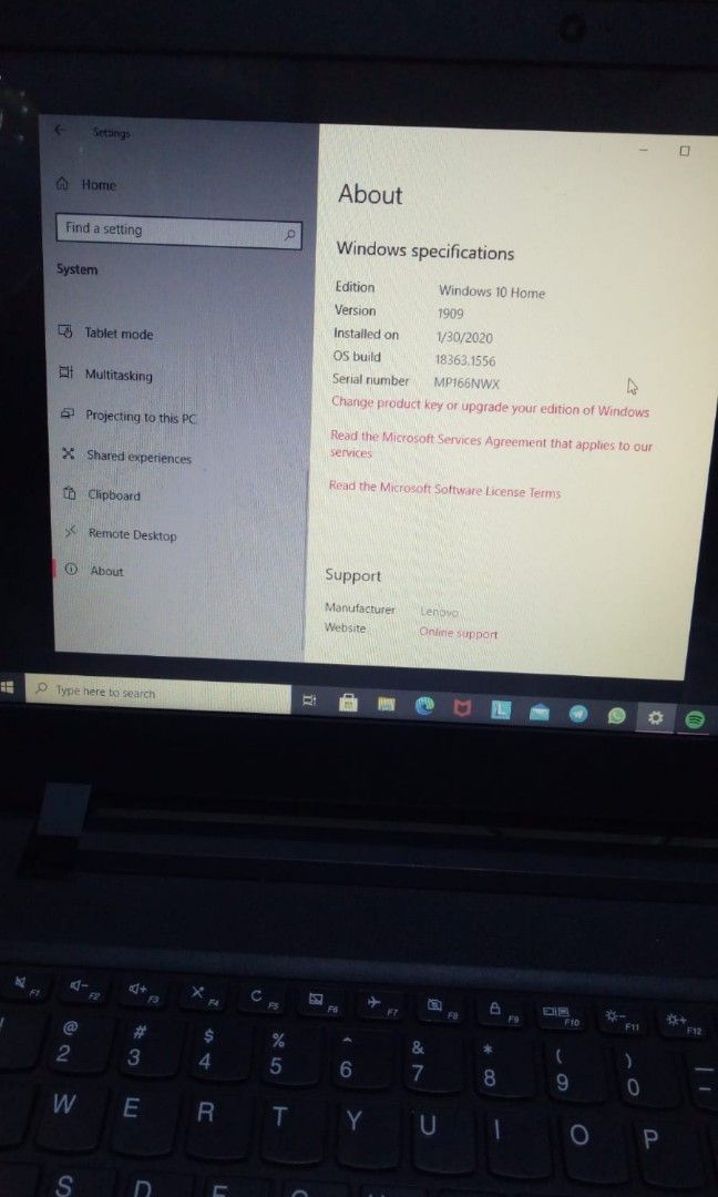 Laptop lenovo ideapad 110 (RAM 4GB) on Carousell