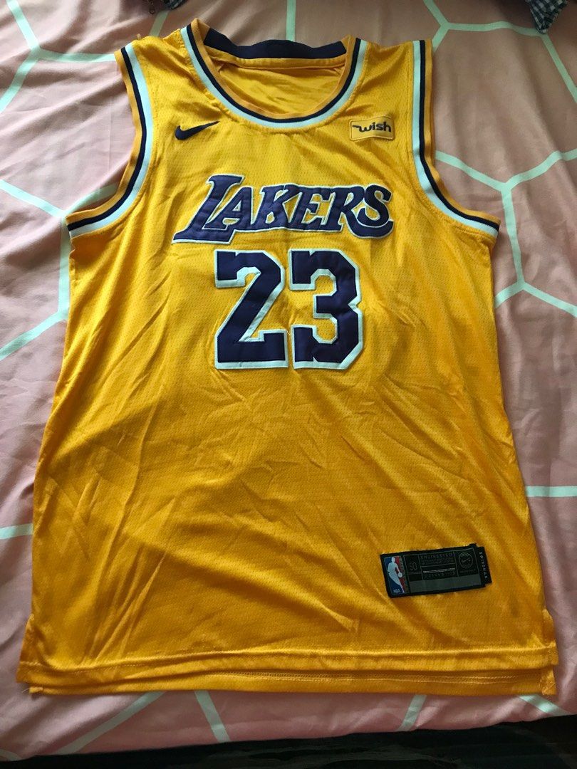 Nike x lakers x lebron jersey, Men's Fashion, Activewear on Carousell