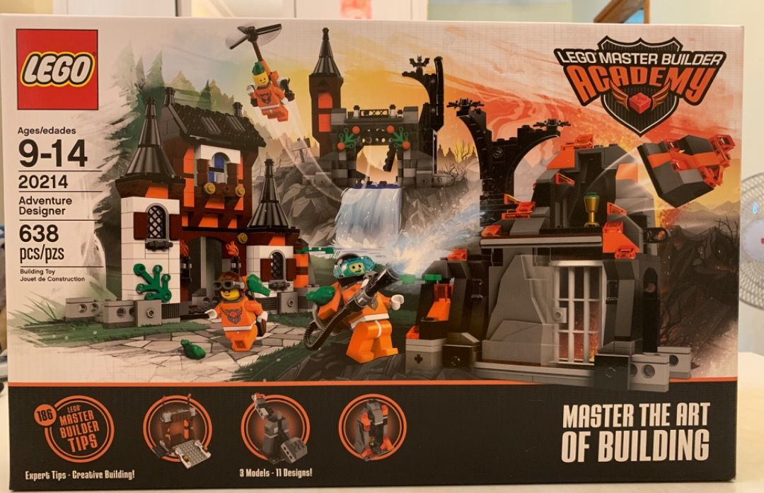 Lego Master Builder Academy 20214 20215
