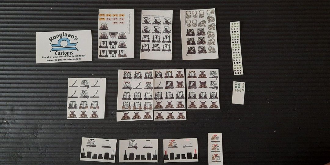 LEGO WWII German Waterslide Decals Roaglaan s Customs