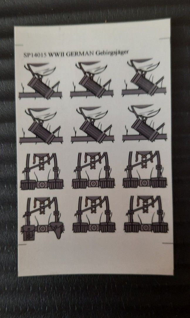 LEGO WWII German Waterslide Decals Roaglaan s Customs