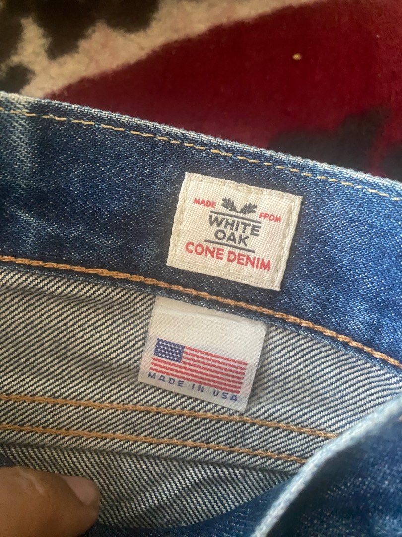 Levis white oak best sale cone denim
