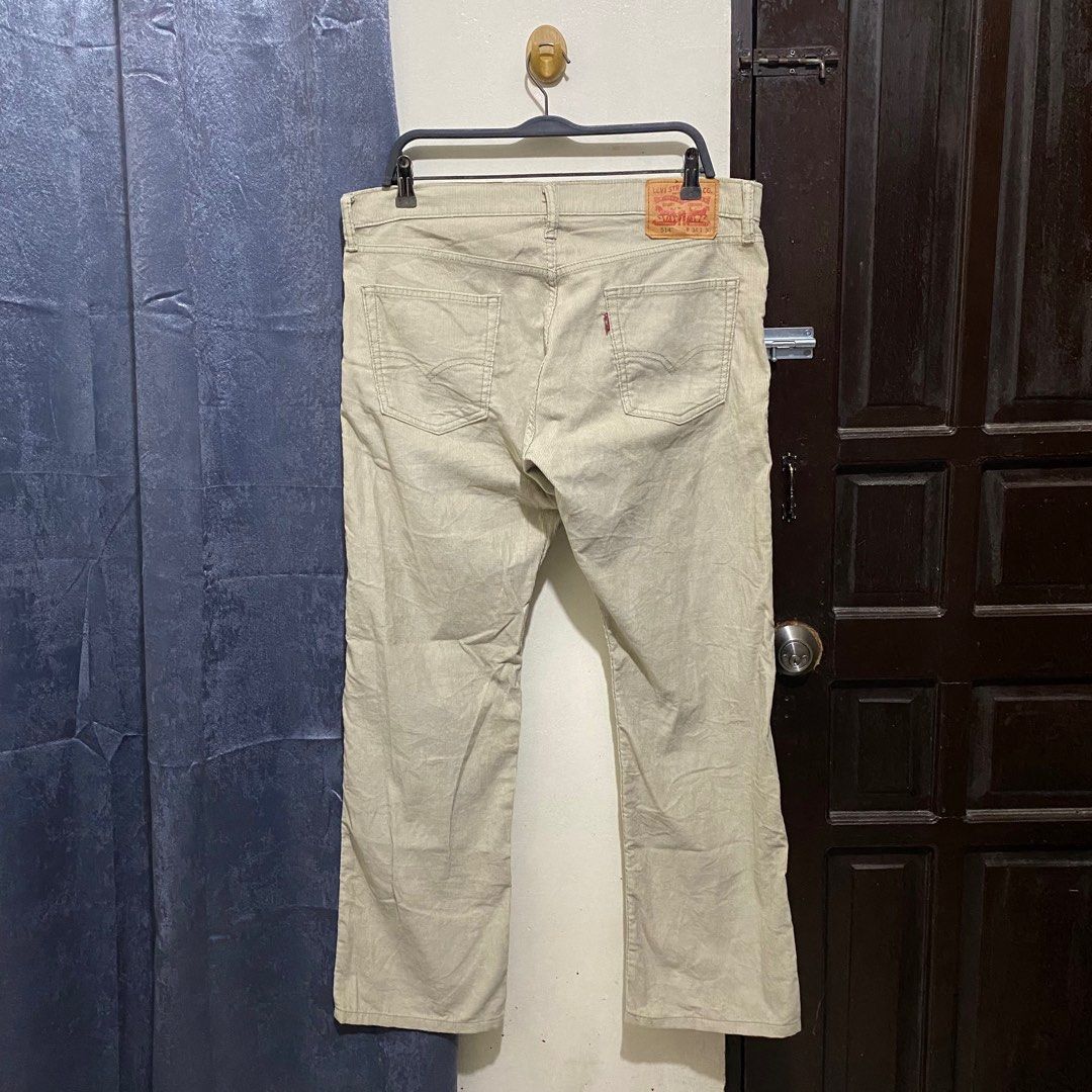 Levi s 514 Corduroy Men s Fashion Bottoms Chinos on Carousell