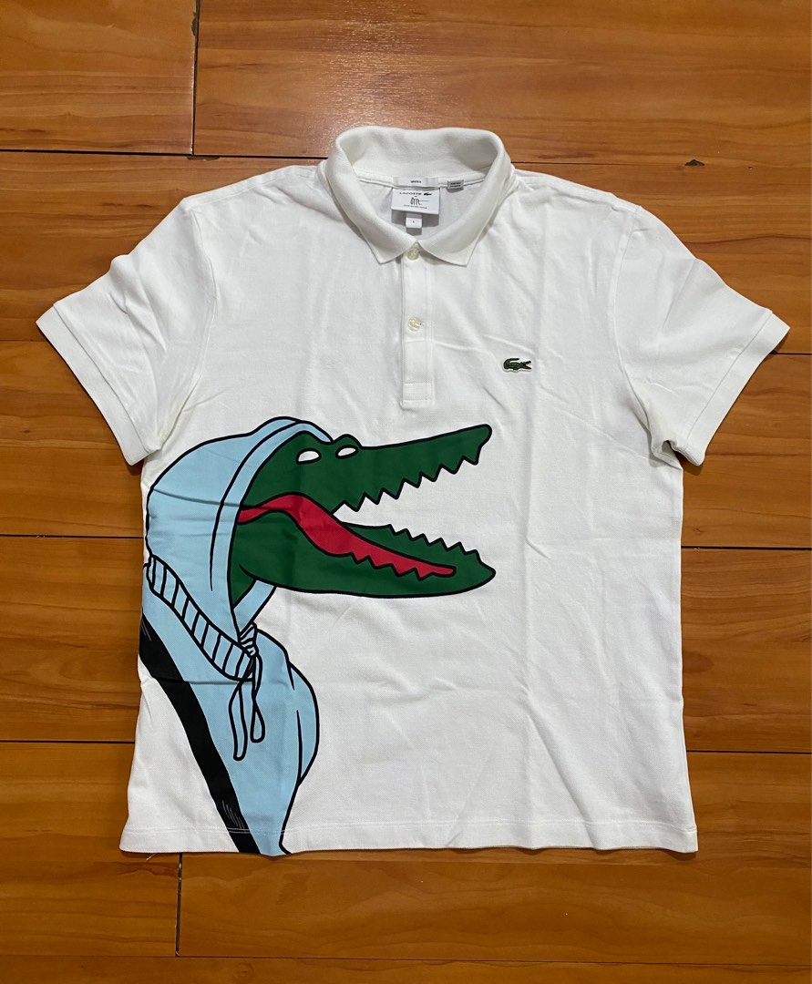 polo lacoste x jean michel tixier