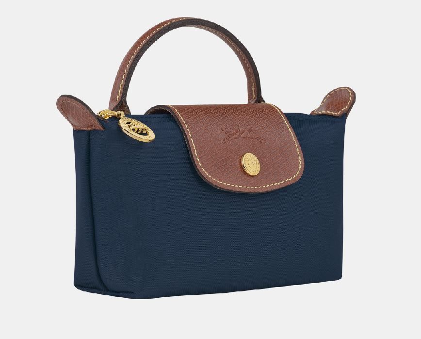 Longchamp Le Pliage Navy Original Size M Long Handle, Luxury, Bags &  Wallets on Carousell