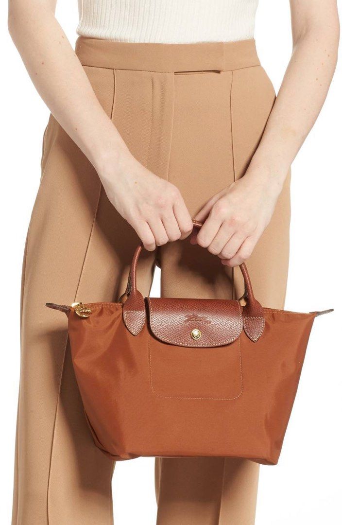 Longchamp small short discount handle