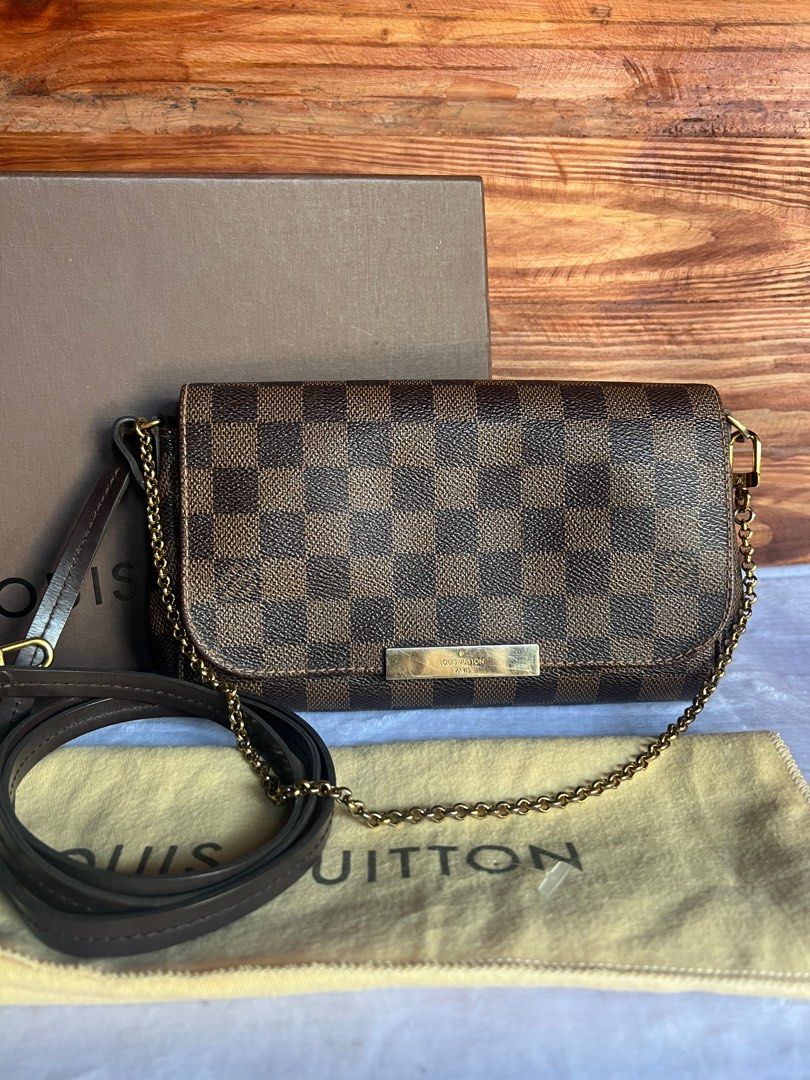 Louis Vuitton Damier Ebene Canvas Sistina MM Bag Louis Vuitton | The Luxury  Closet