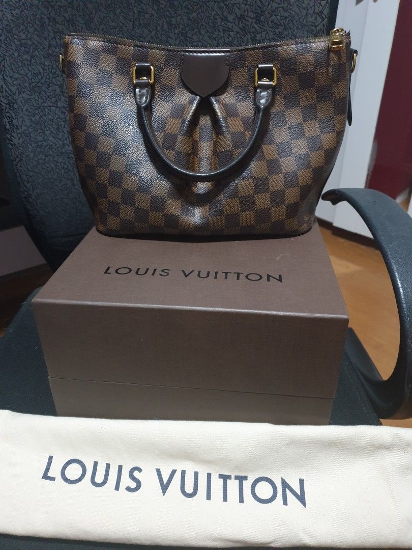 Louis Vuitton Siena MM Damier Ebene Bag, Luxury, Bags & Wallets on Carousell