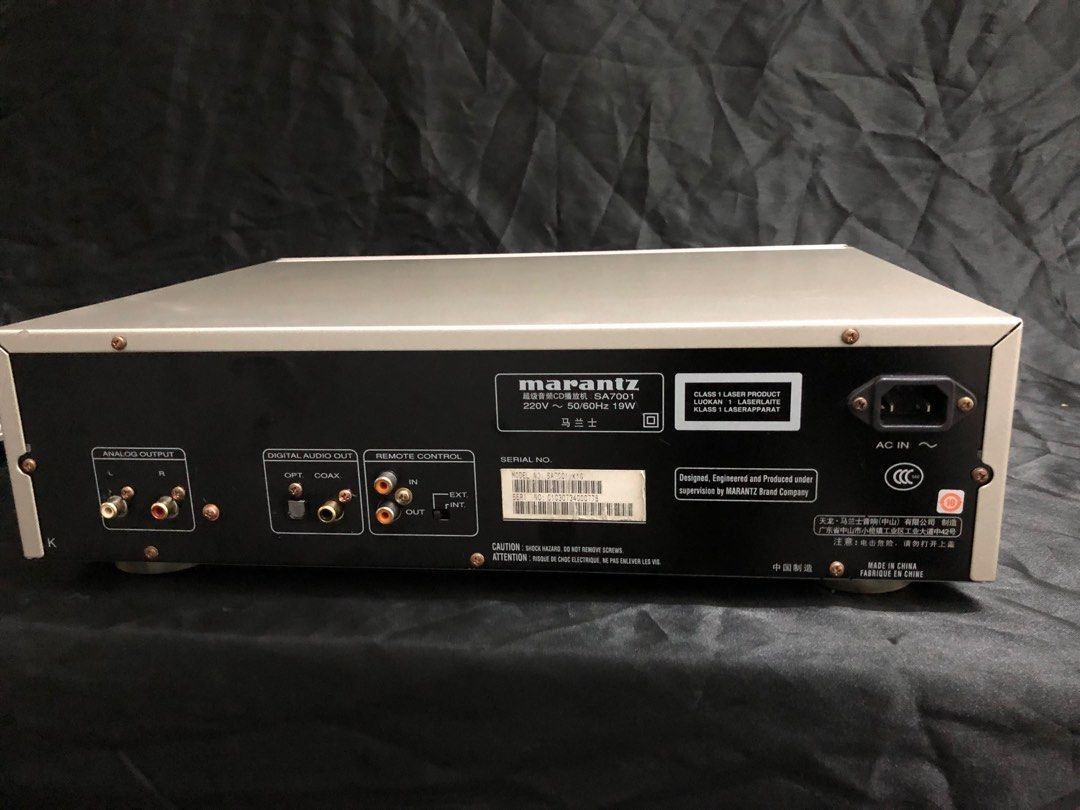 新品】 Marantz 中古品 SA7003 Player CD Audio Super その他