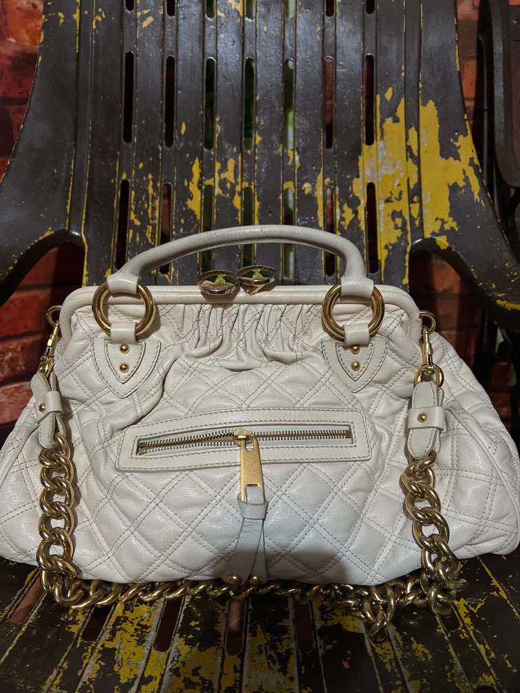 Marc Jacobs Stam Bag in Ivory White on Carousell