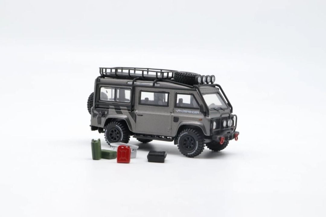 Master Land Rover Defender Van Concept with accessories Matt