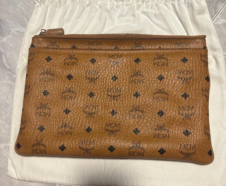 MCM Clutch Women s Fashion Bags Wallets Clutches on Carousell
