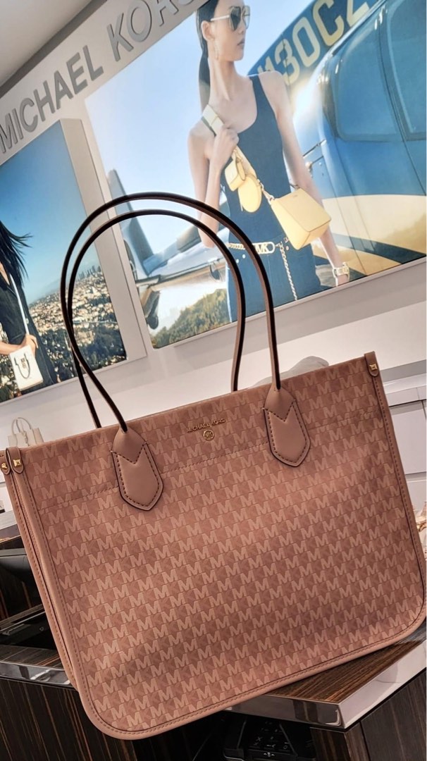  Michael Kors Heidi Large Tote Fawn One Size : Clothing, Shoes &  Jewelry