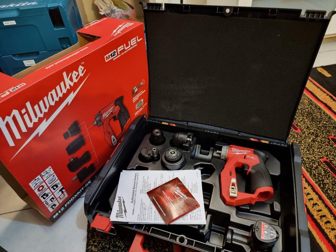 Milwaukee M12 Fuel FDDX 0 Installation Drill Driver SOLO NO BATTERY CHARGER