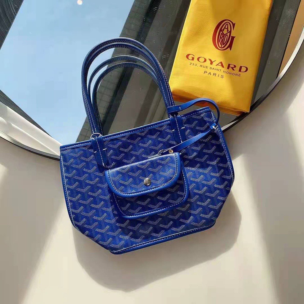 GOYARD BLUE TOTE BAG, Women's Fashion, Bags & Wallets, Tote Bags on  Carousell