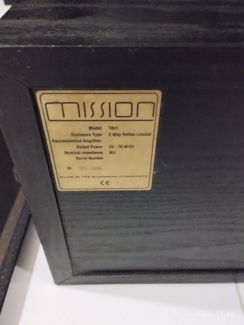 Mission centre speaker 70c1
