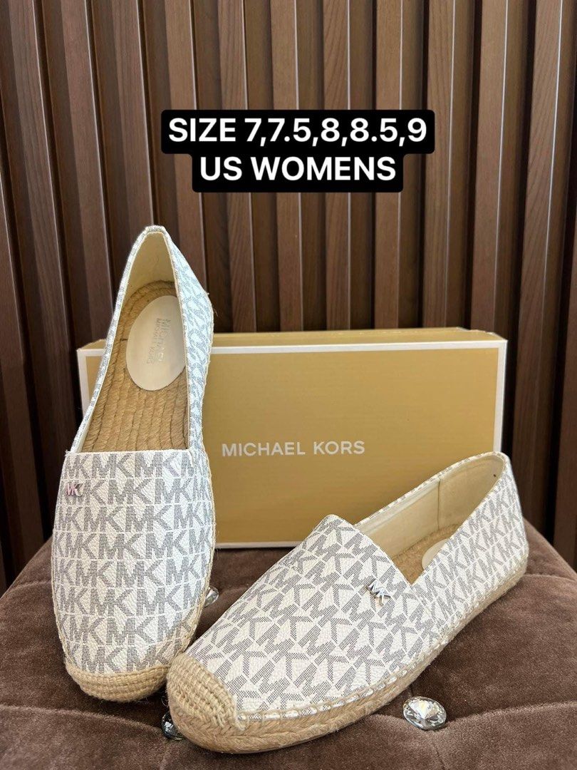 MK espadrille white