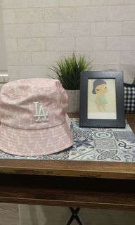 MLB 粉色LA漁夫帽