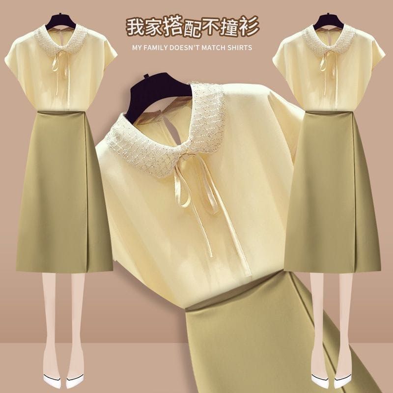 Mustard yellow skirt, Women's Fashion, Bottoms, Skirts on Carousell