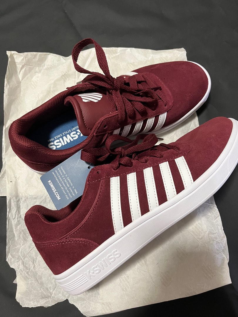 K swiss burgundy shop