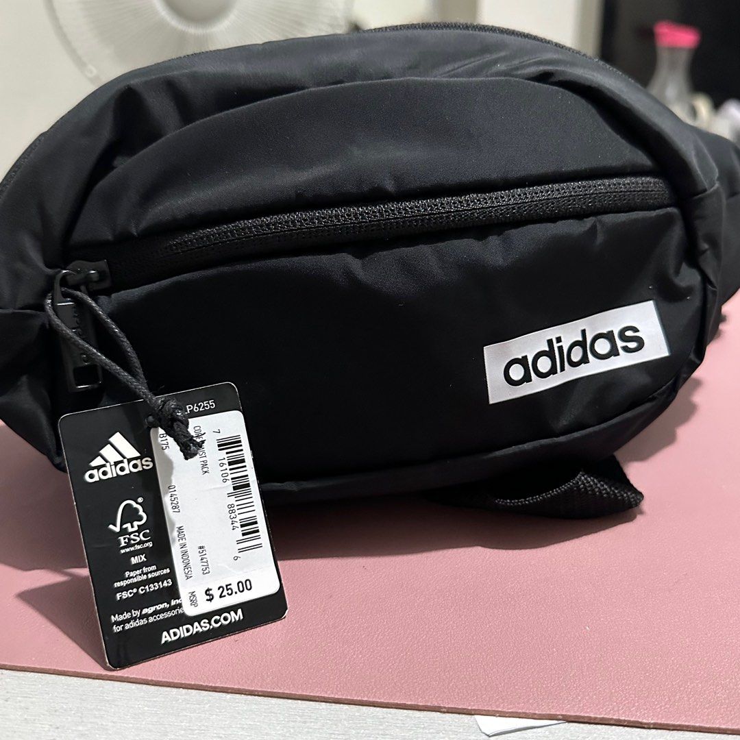 Adidas black belt bag shop