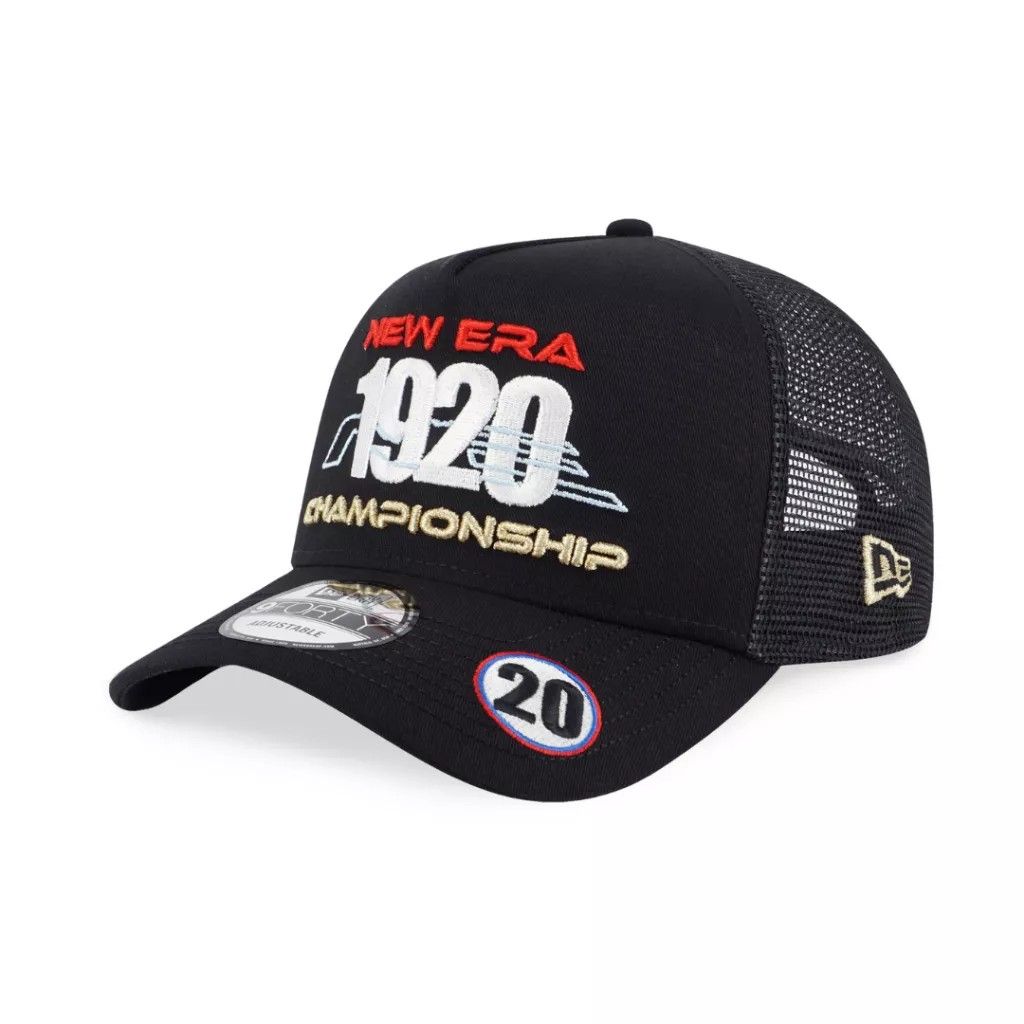 New Era 9Forty Racing Championship Trucker Cap Men s Fashion