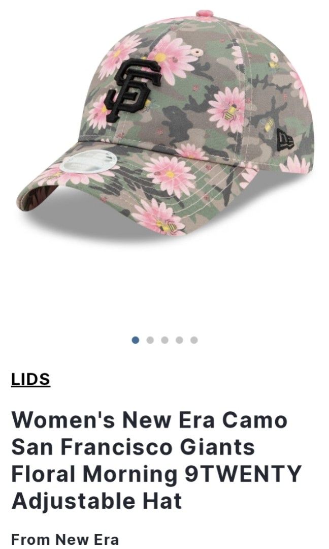 New York Yankees New Era Women's Floral Morning 9TWENTY Adjustable Hat -  Camo