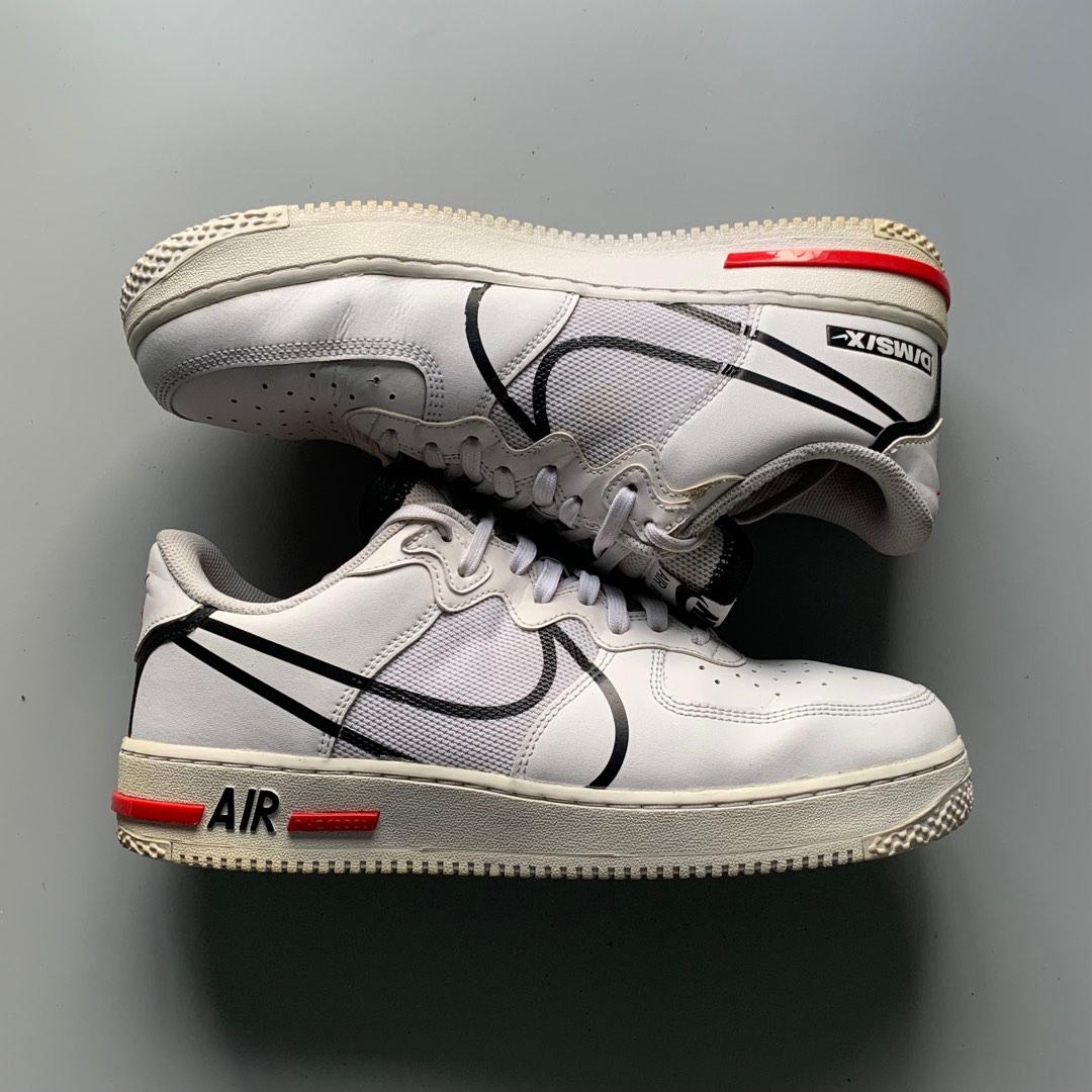 air force one react white black red