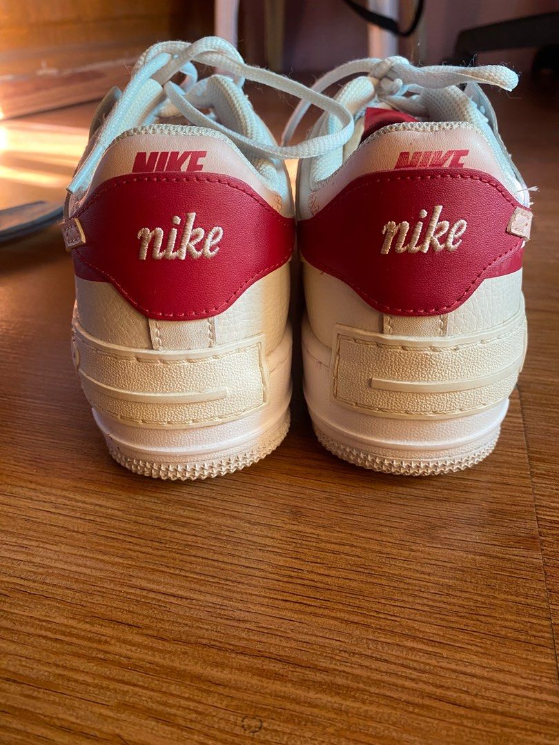 Nike air force 1 store shadow phantom echo pink red