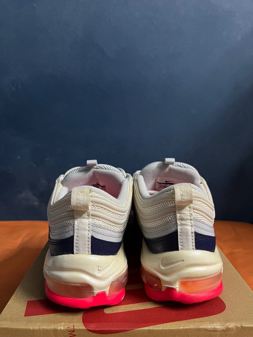 Nike air max 97 pure platinum orange sale